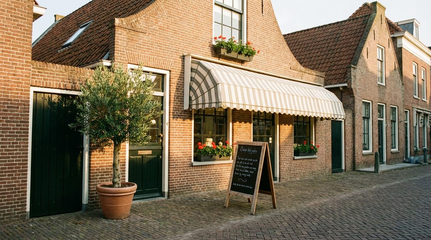 Kapsalon gevel Amsterdam